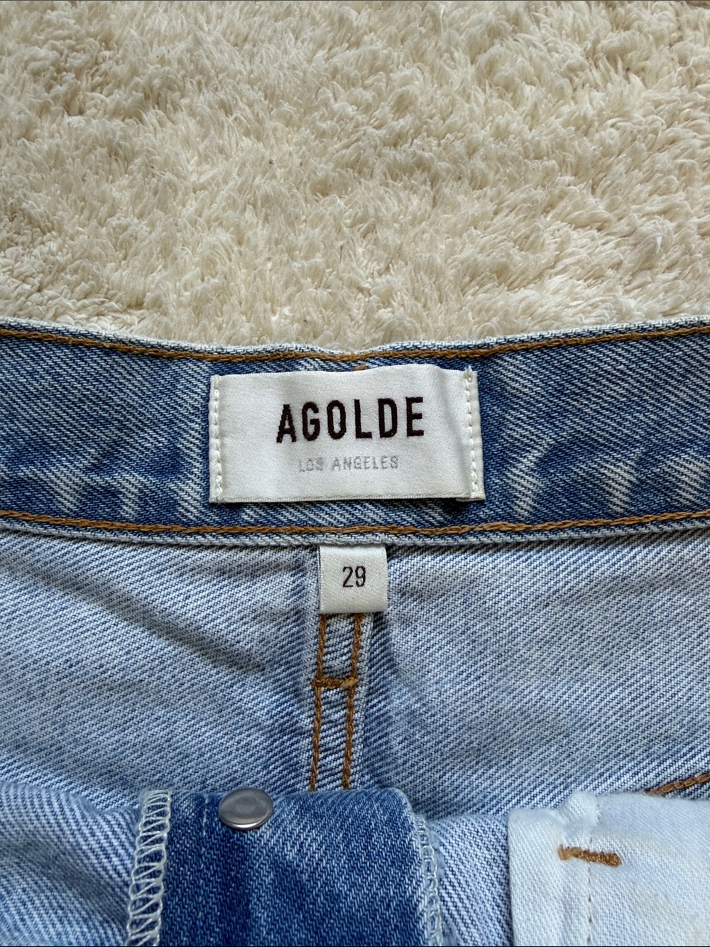 Agolde Riley Shorts - Picture 2 of 9